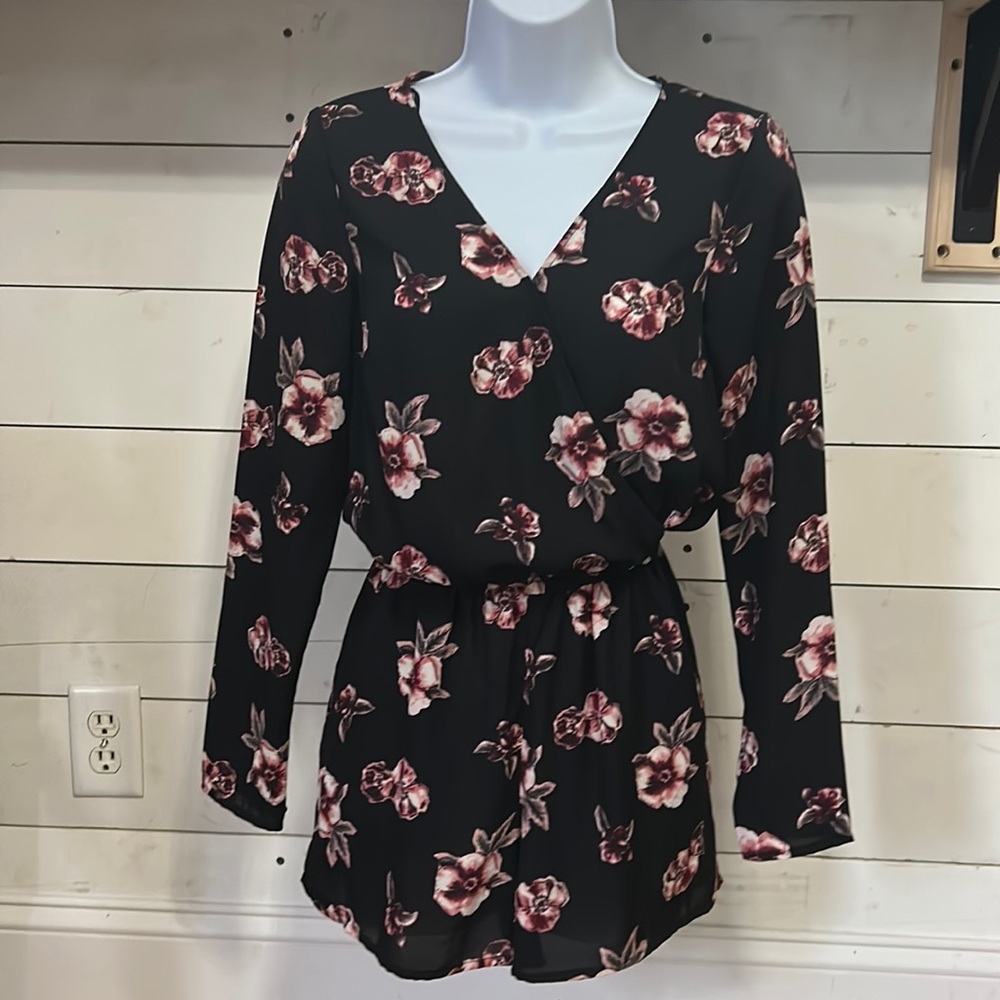 H&M floral romper size 2